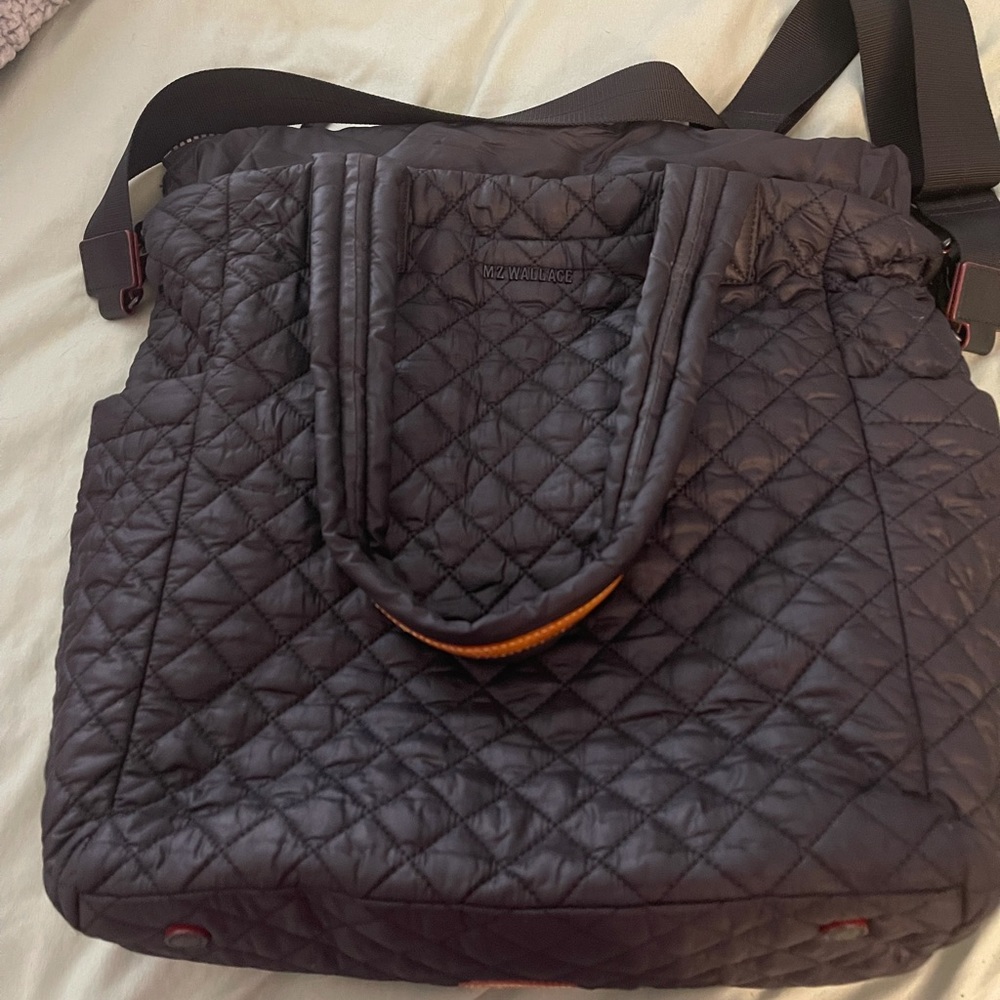 MZ Wallace Black Quilted Tote - Picture 6 of 16